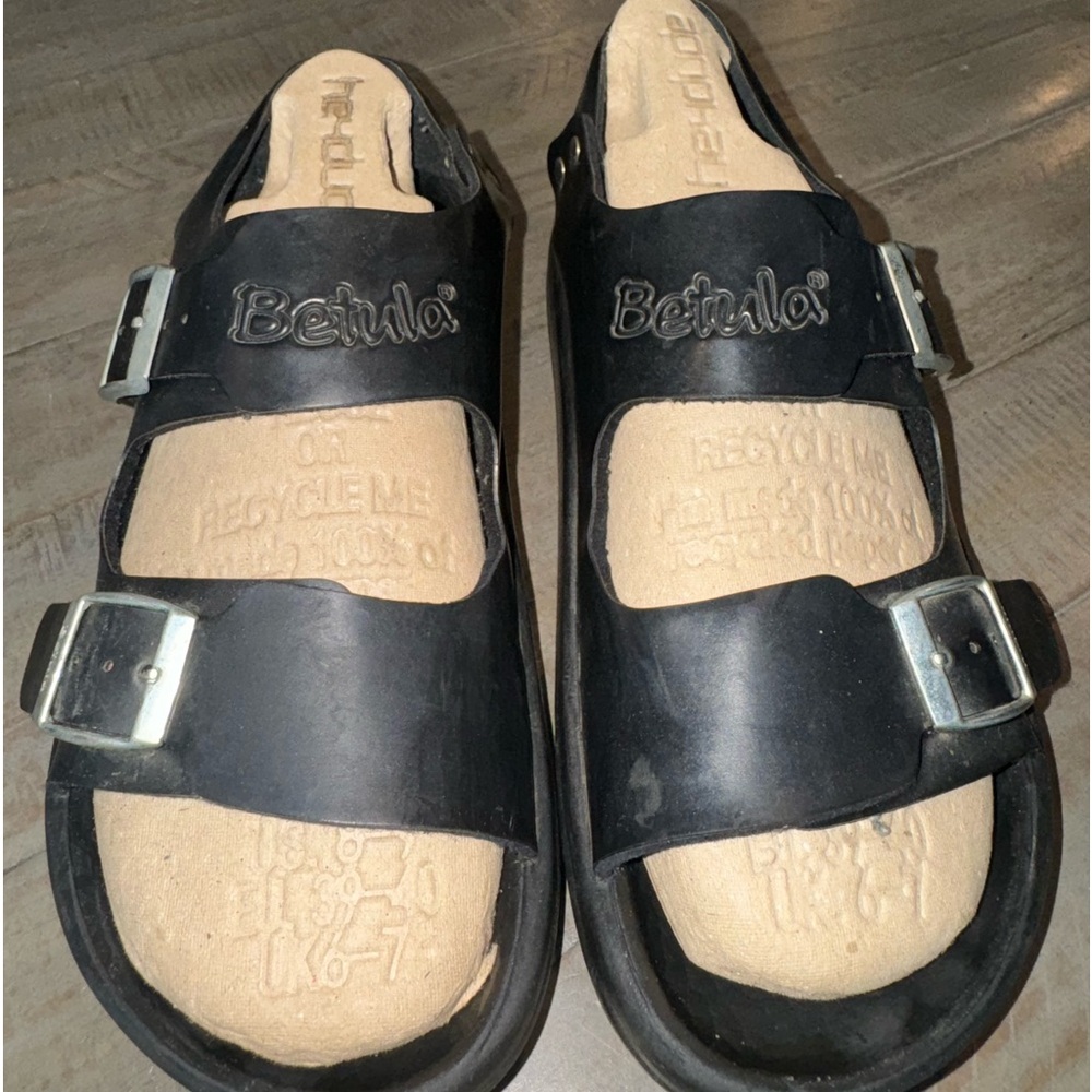 Betula by Birkenstock Black Sandals